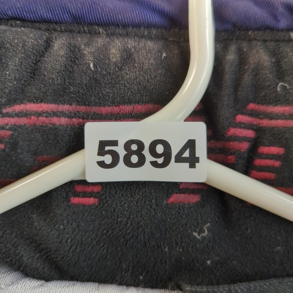 Vintage 90s Spyder USA Ski Jacket Mens Large Black Purple Winter Coat Thinsulate - Picture 13 of 13